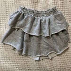 Aerie NWOT fleece mini skirt